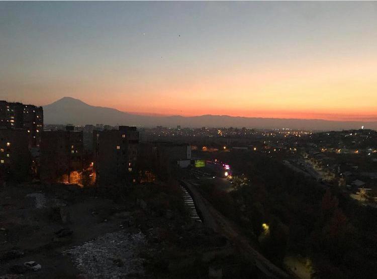 Евродвушка В Glendale Hills В Центре,С Видом На Арарат Γιερεβάν Εξωτερικό φωτογραφία